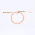 Bracelet Marley en perles de verre, bracelet Surf coloré: Orange