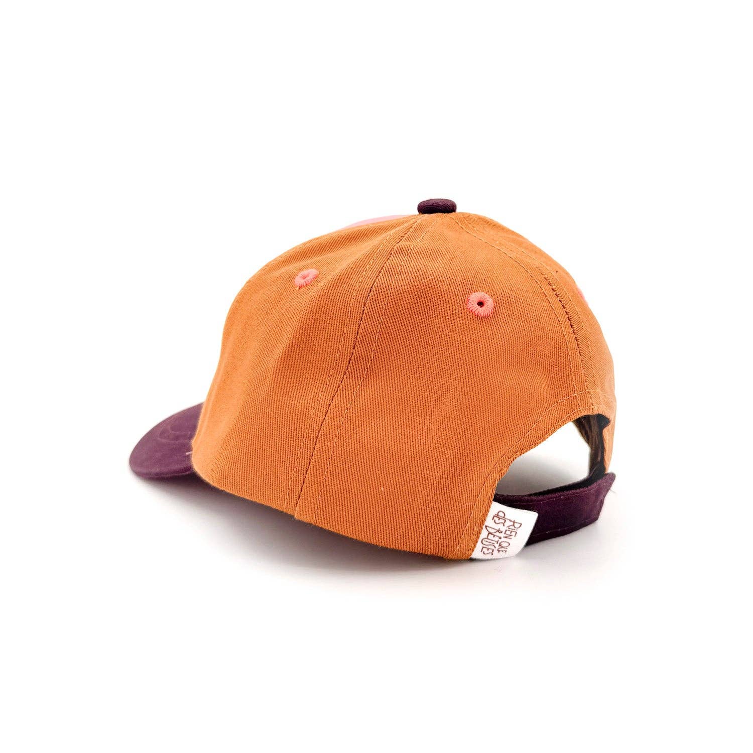 Casquette rose: T1: 3-6 ans