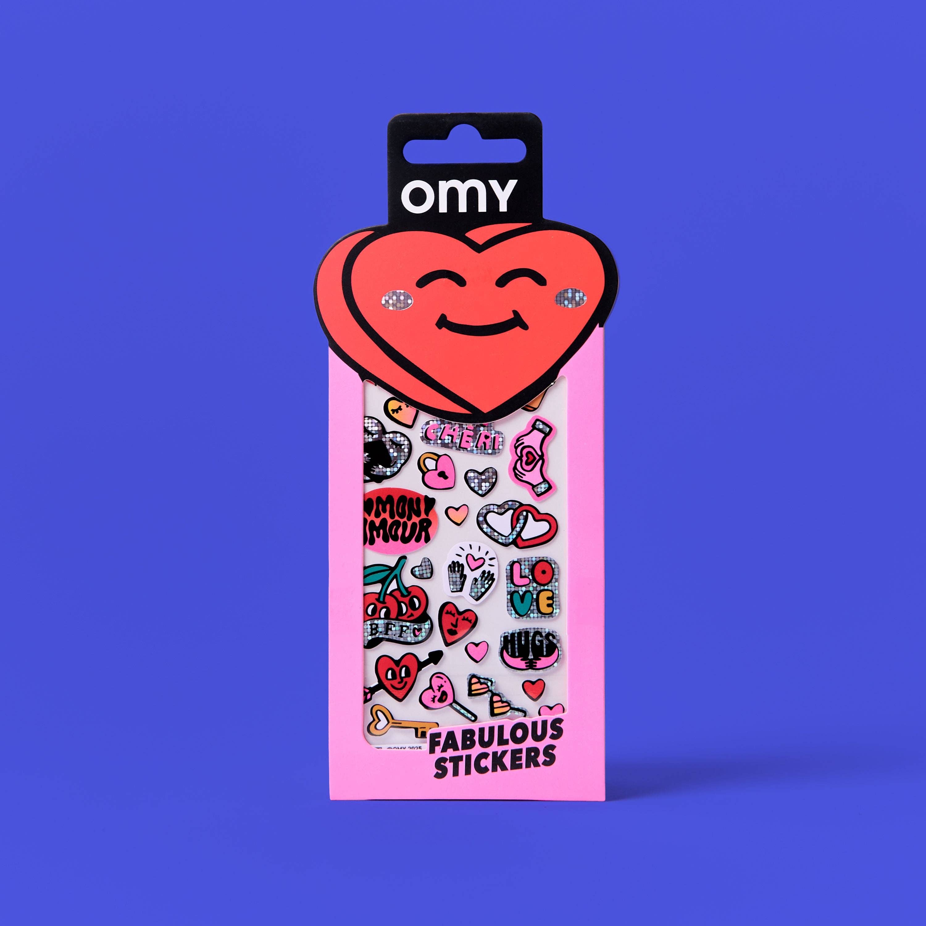ASSORTIMENT DE 36 FABULOUS STICKERS - ICONIC