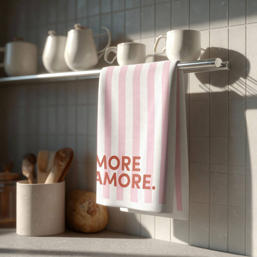 Torchon en coton biologique - More Amore