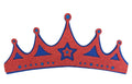 Couronne en feutre pour roi/reine - ST656: 5. Bleu-rouge