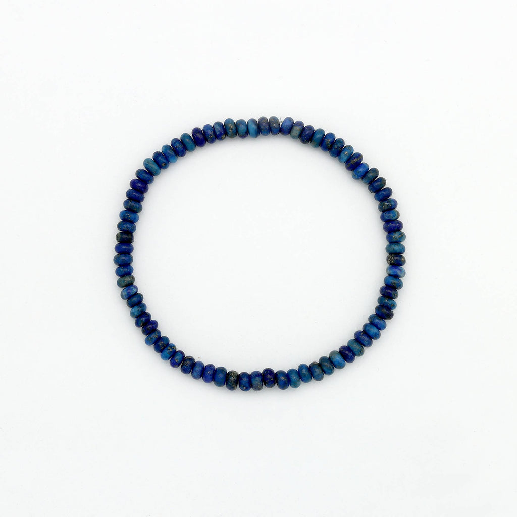 Bracelet élastiqué Pohaku en pierres précieuses: Amethyst