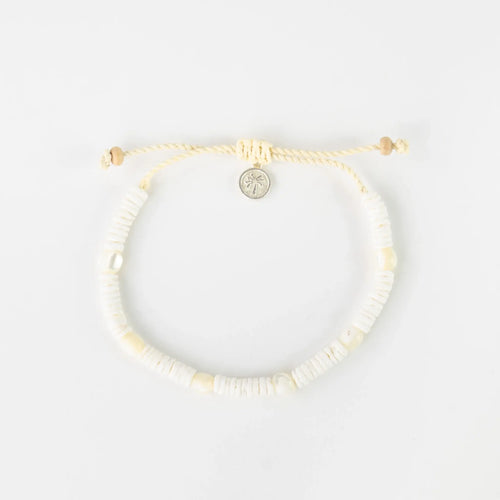 Bracelet perlé Madasari Beach, bracelet de surf ajustable