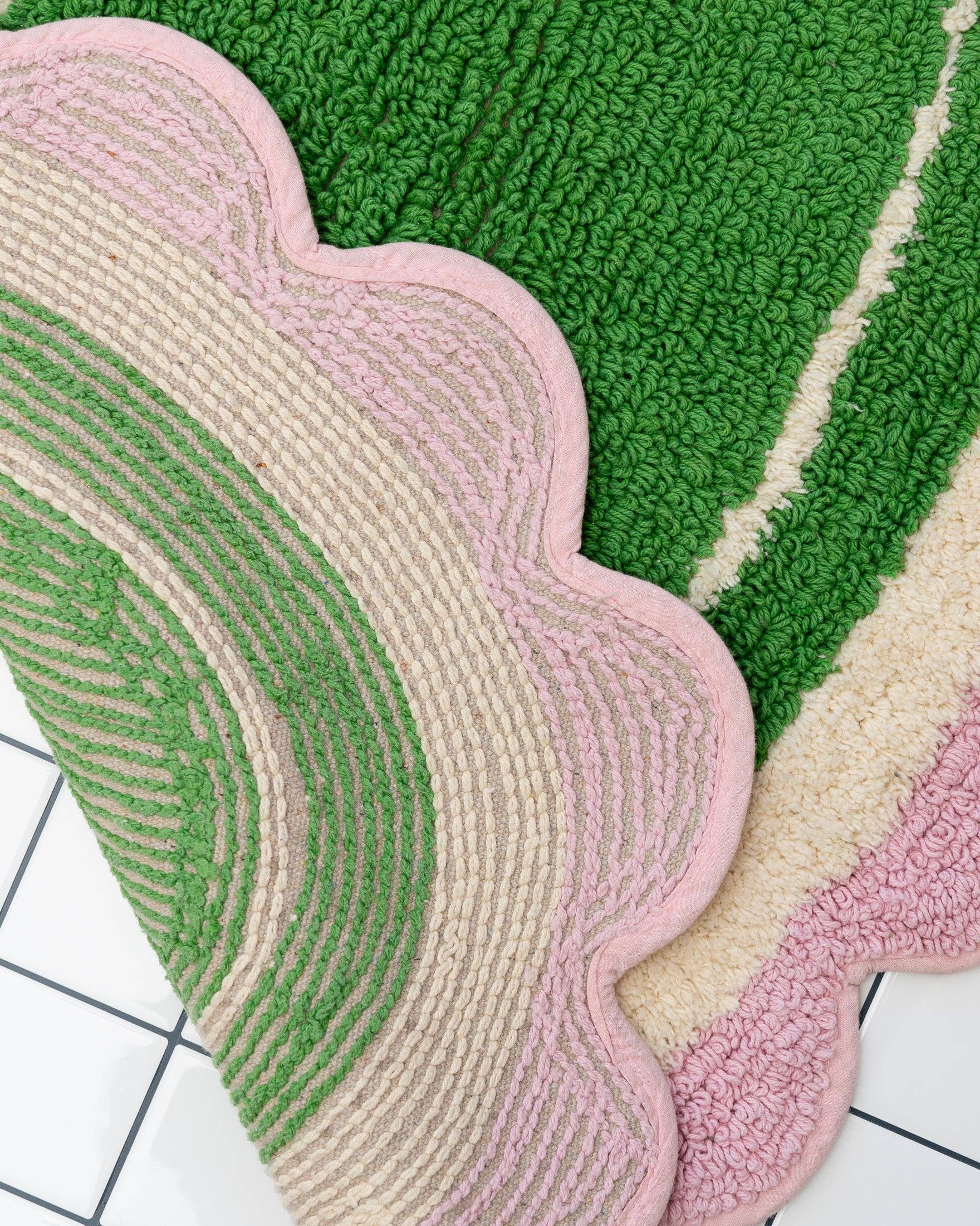 Tapis de bain Carmen: Bleu clair