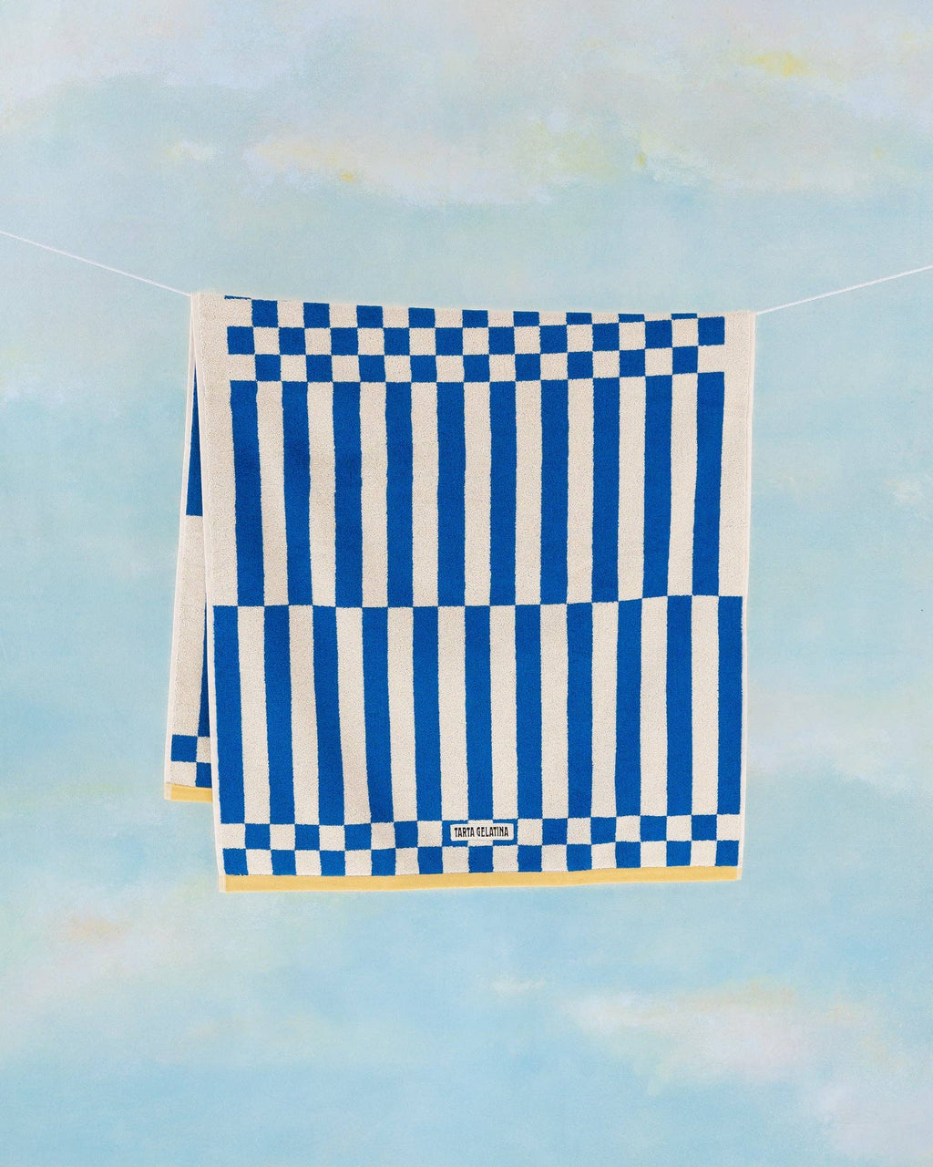Serviette Clubhouse - bleue: Bleu / Essuie-mains