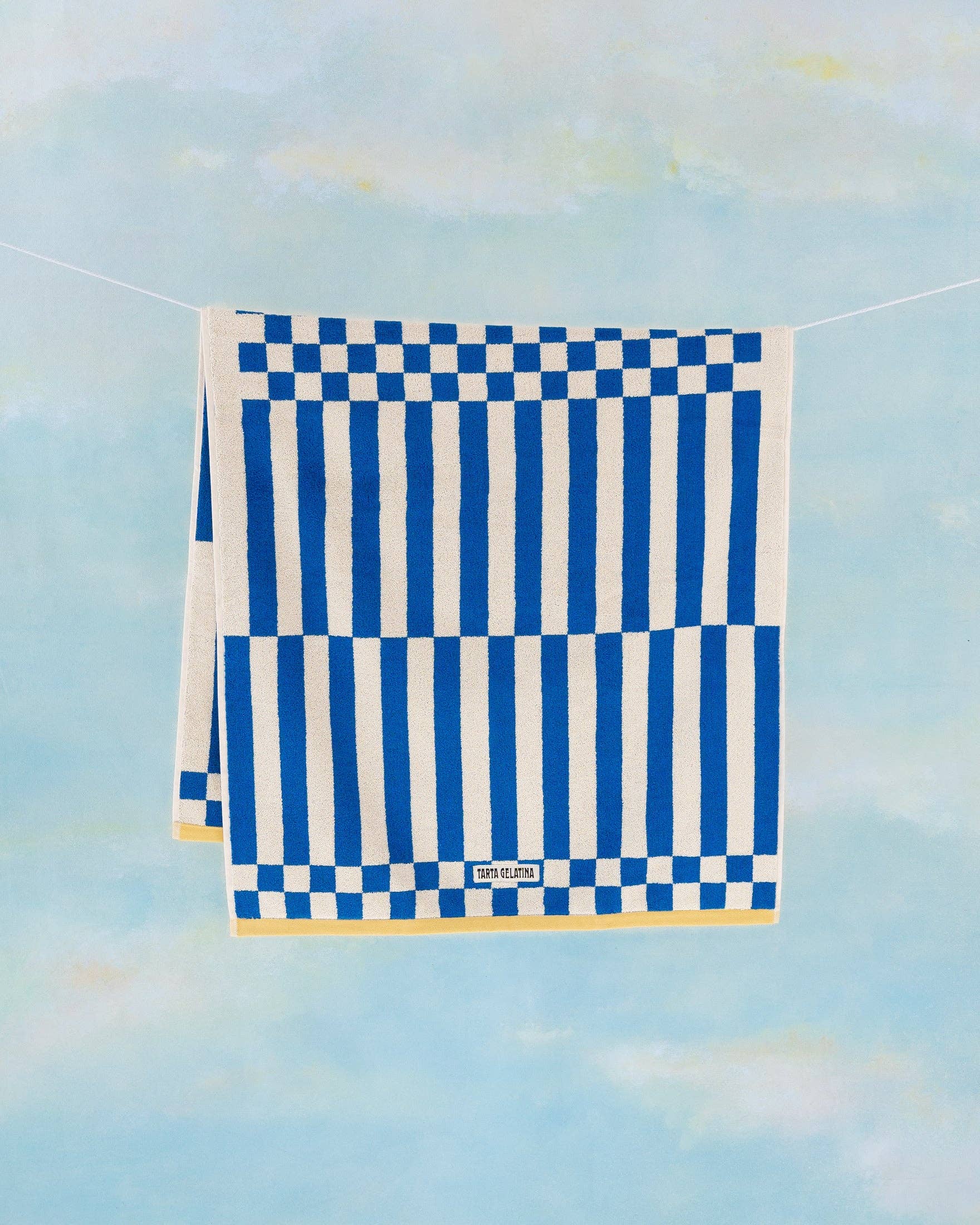 Serviette Clubhouse - bleue: Bleu / Serviette de bain