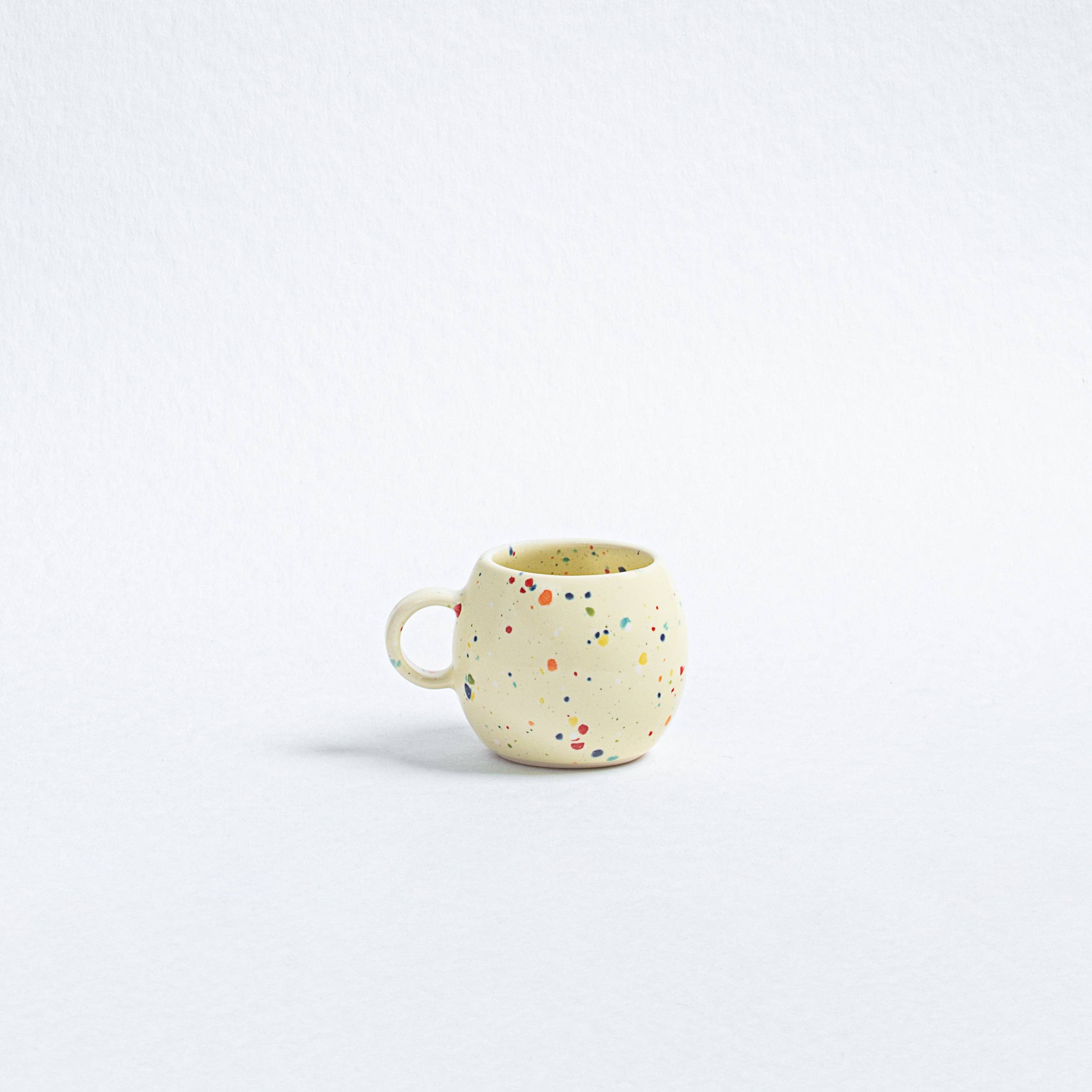 Set de fête New Party : 2 tasses à expresso + 2 mini plateaux: Rose