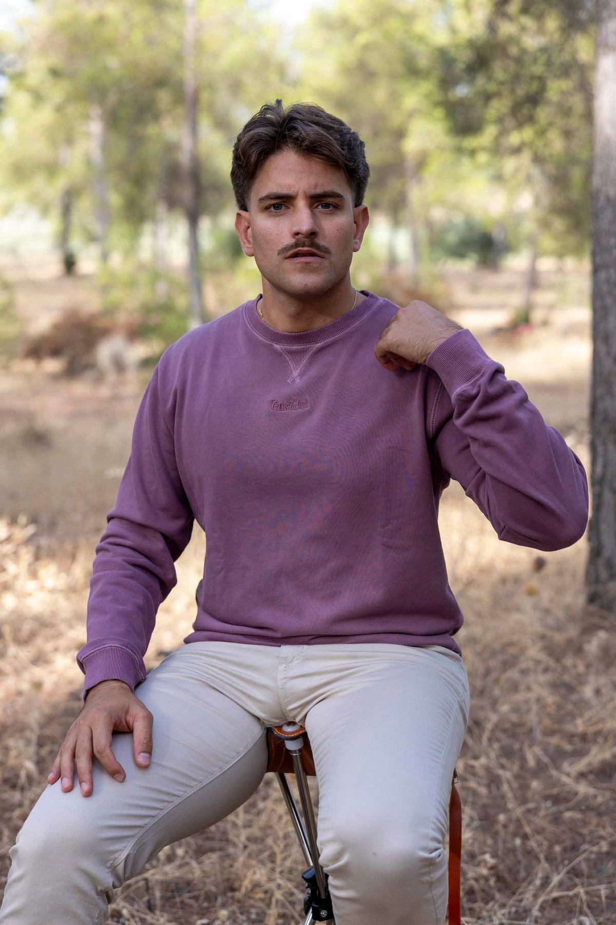 Sweat Lavé Bordeaux | Palermo: S