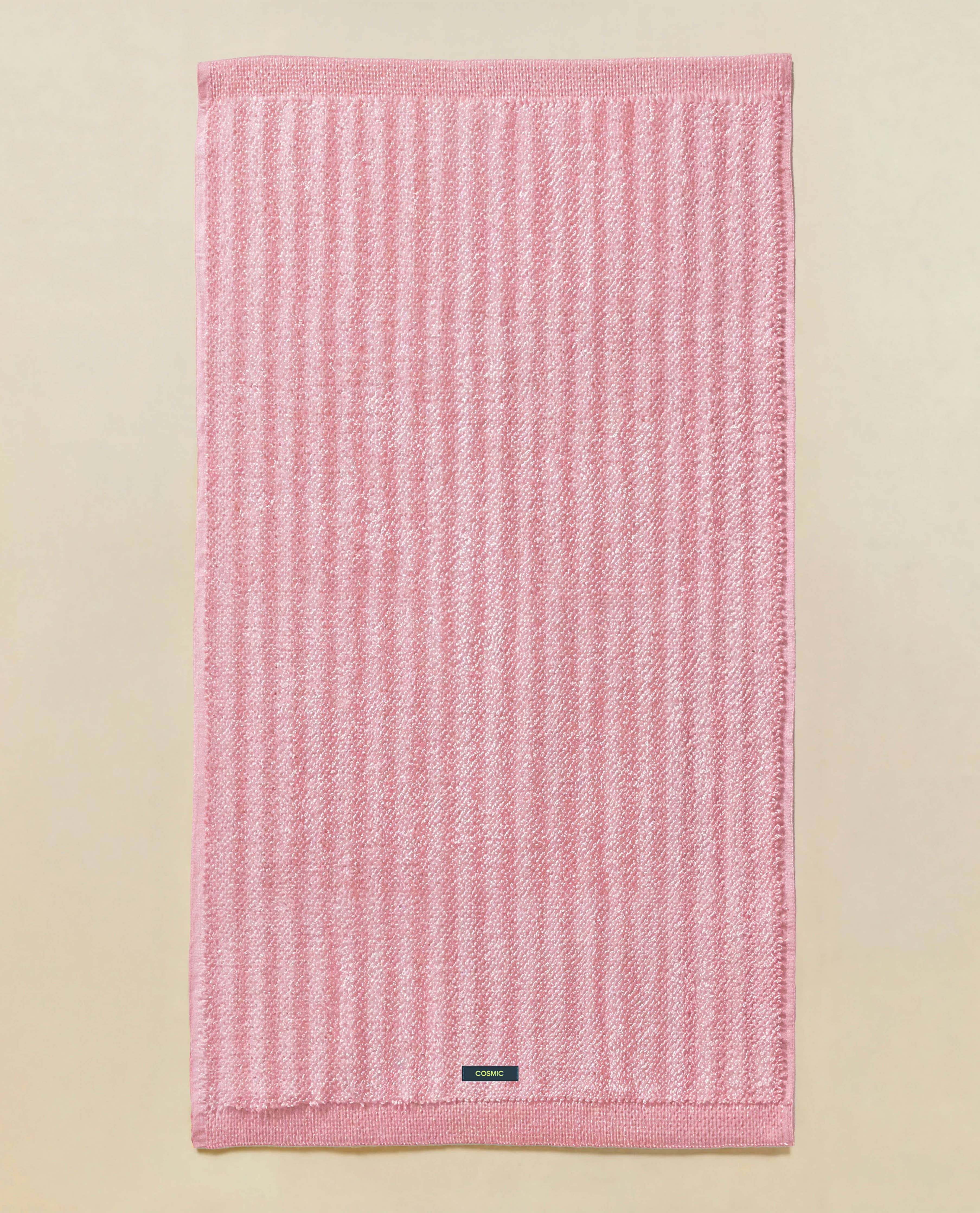 Serviette de bain Cosmic 70 x 140 cm Collection textile: Rose perle