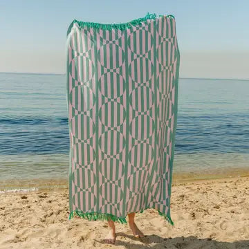 Serviette de plage Granité à la pastèque