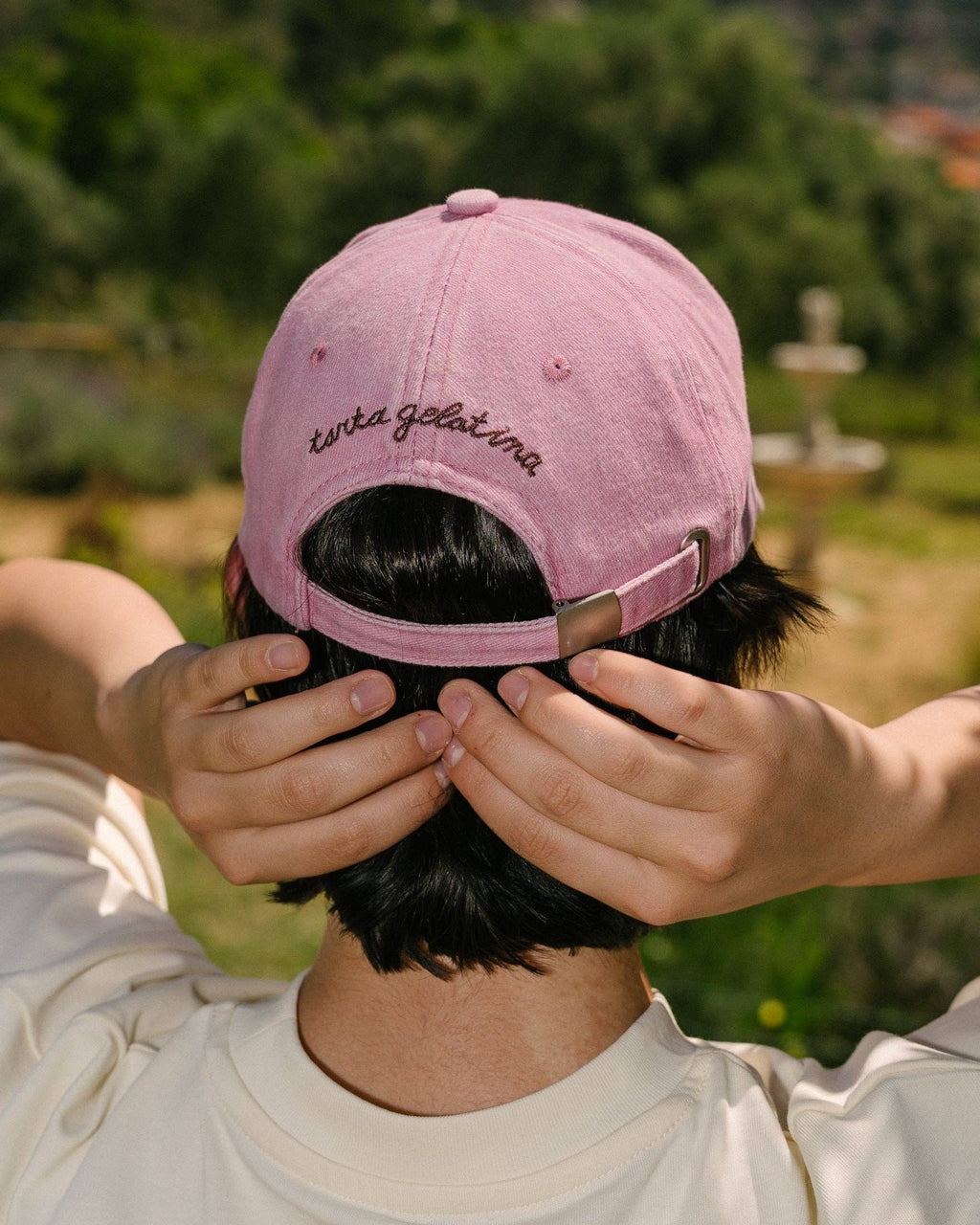 Casquette tranche de pomme: Washed Pink