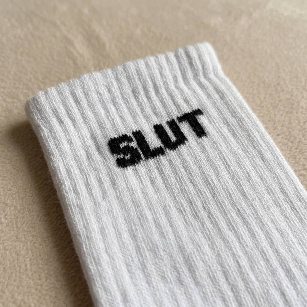 Chaussettes « Déclaration de salope »: 37-43