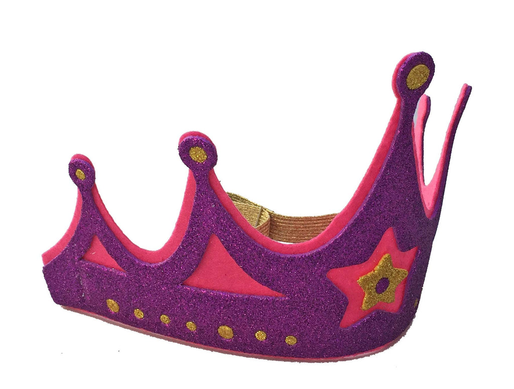 Couronne en feutre pour roi/reine - ST656: 4. Violet-Rose