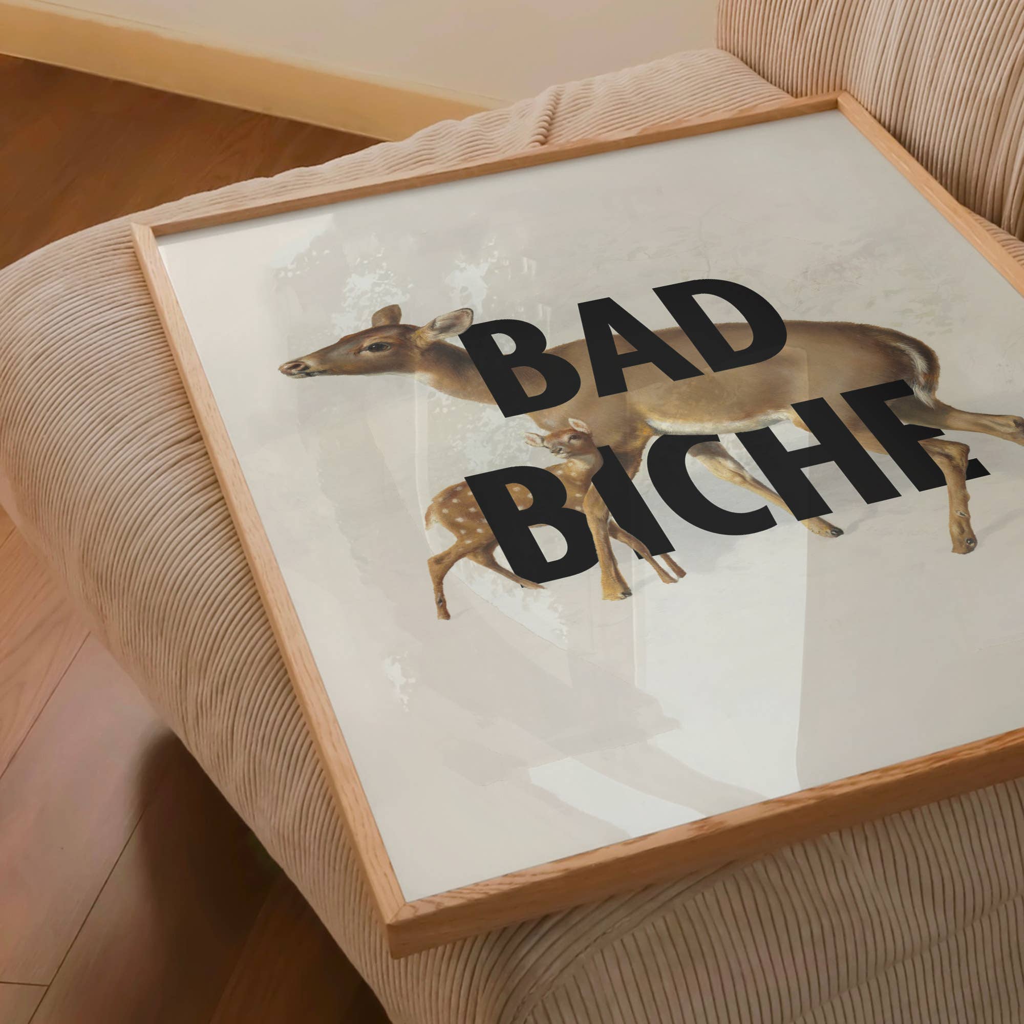 Affiche | Bad Biche | Poster Graphique Et Vintage: L - 30x40cm