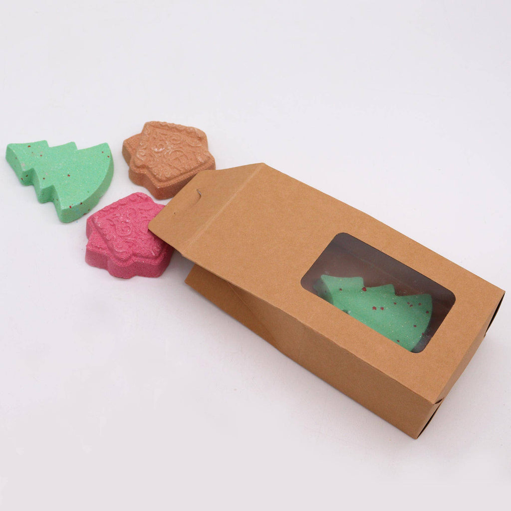 Coffret cadeau de bombes de bain Noël Gingerbread Town