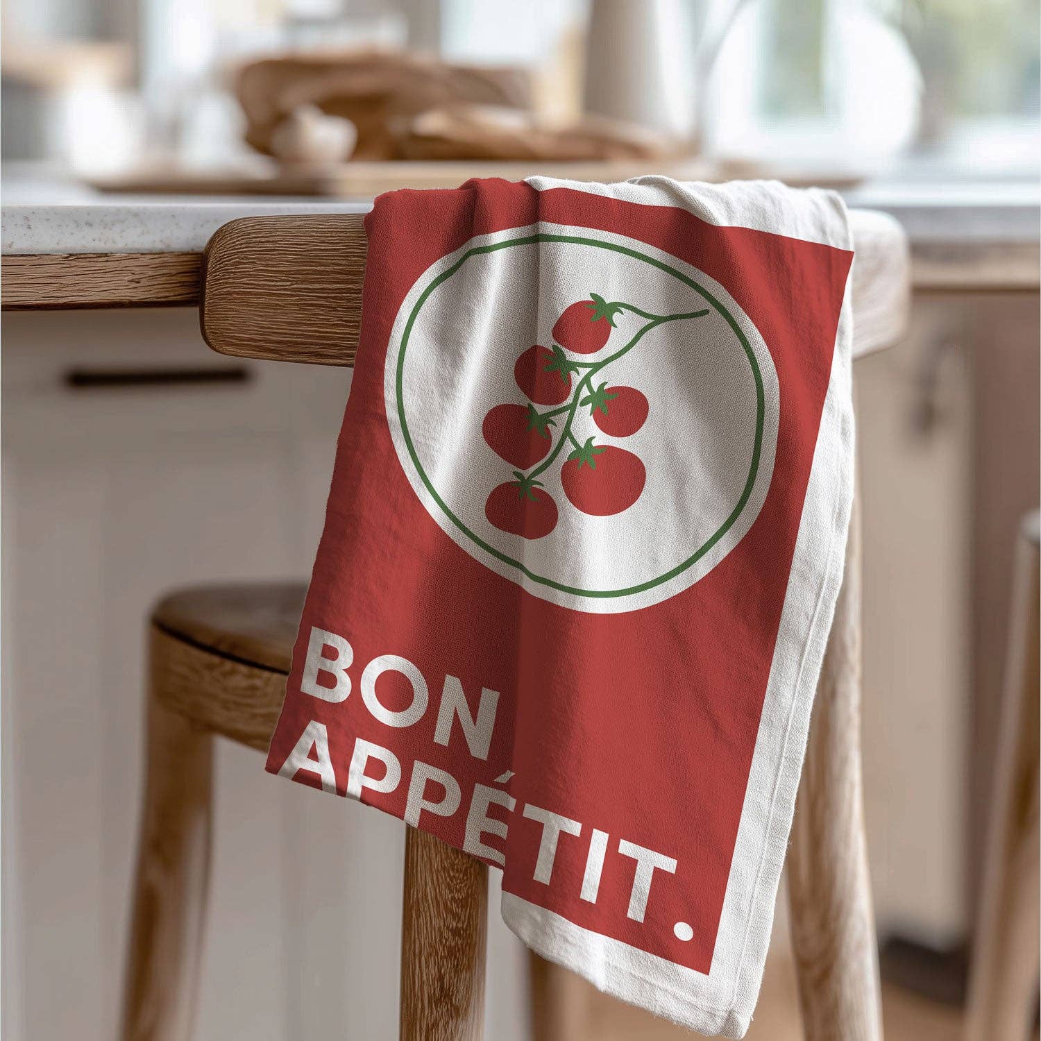 Torchon en coton bio - Bon Appétit