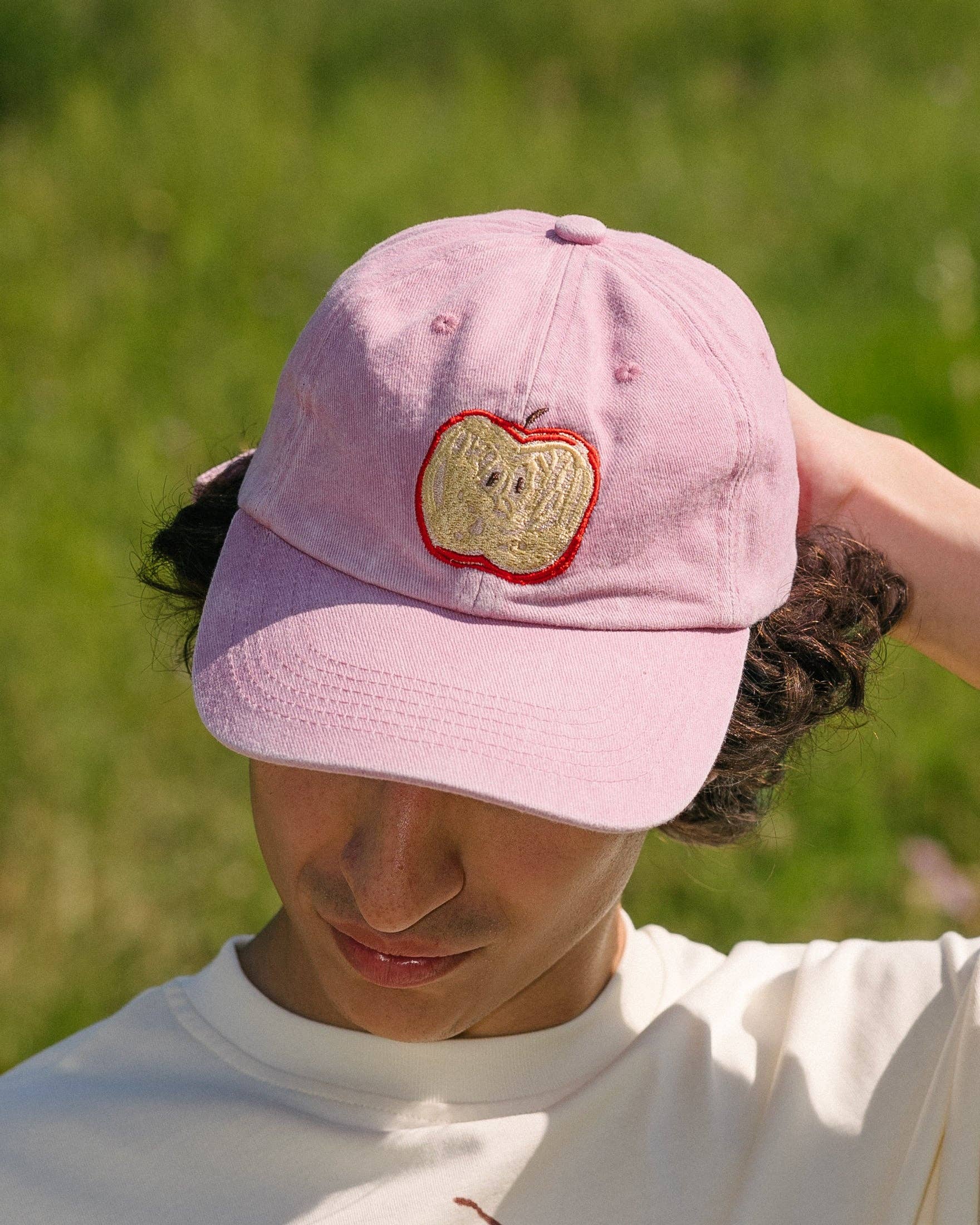 Casquette tranche de pomme: Washed Pink