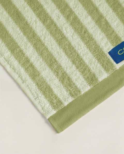 Serviette de bain Cosmic 50 x 90 cm Collection textile: Menthe Aqua