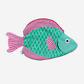 Étui Poisson-perroquet en coton inspiré de la mer de Bali