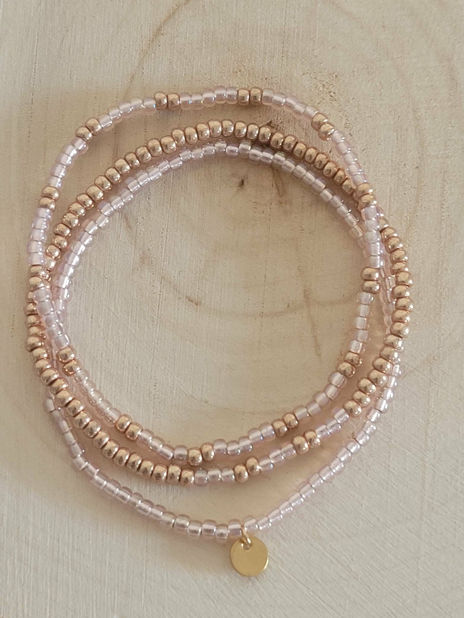 Set de bracelets Miyuki Light Blush