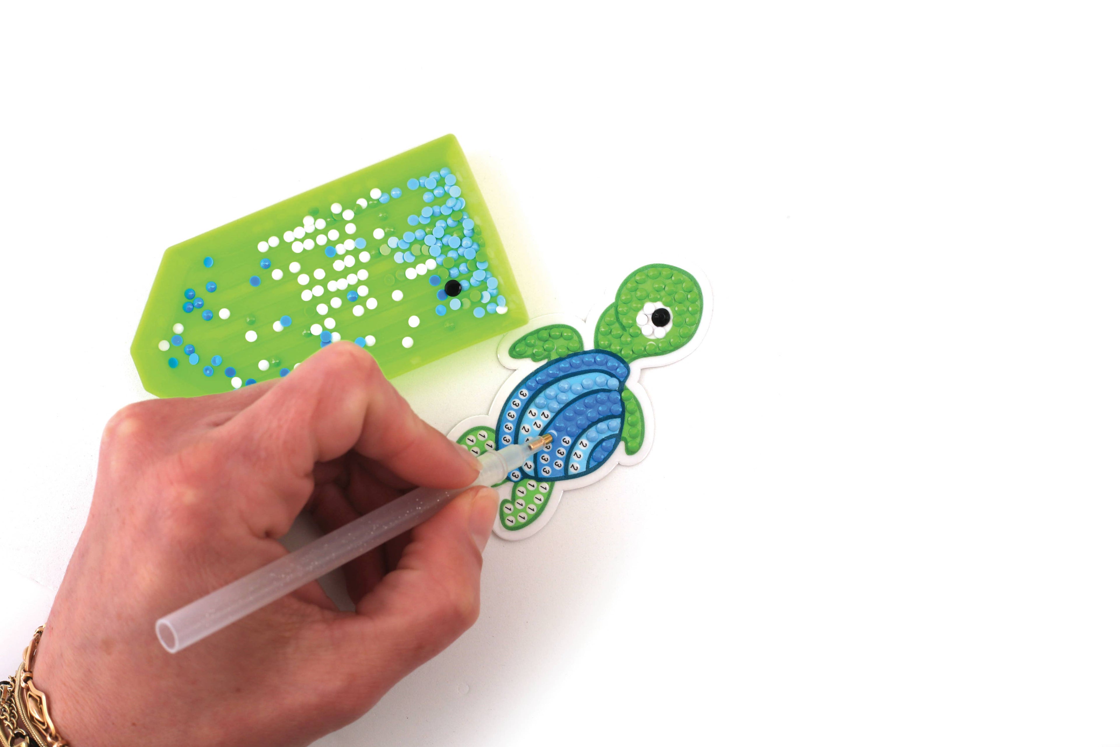 KIT DIAMANT MOSAIQUE STICKER - TORTUE