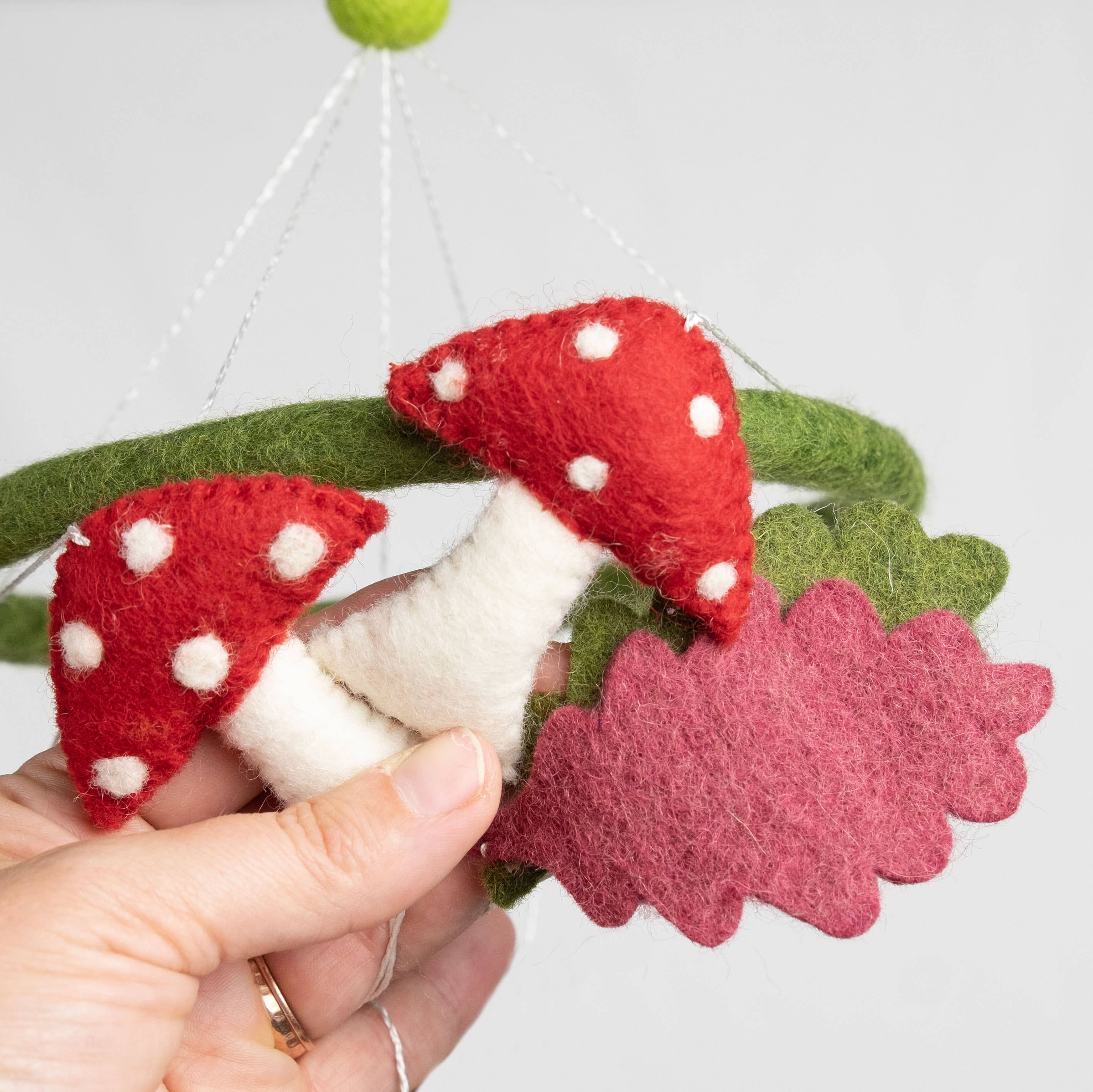 Mobile pour bébé - Décor de chambre d'enfant - Créature de la forêt