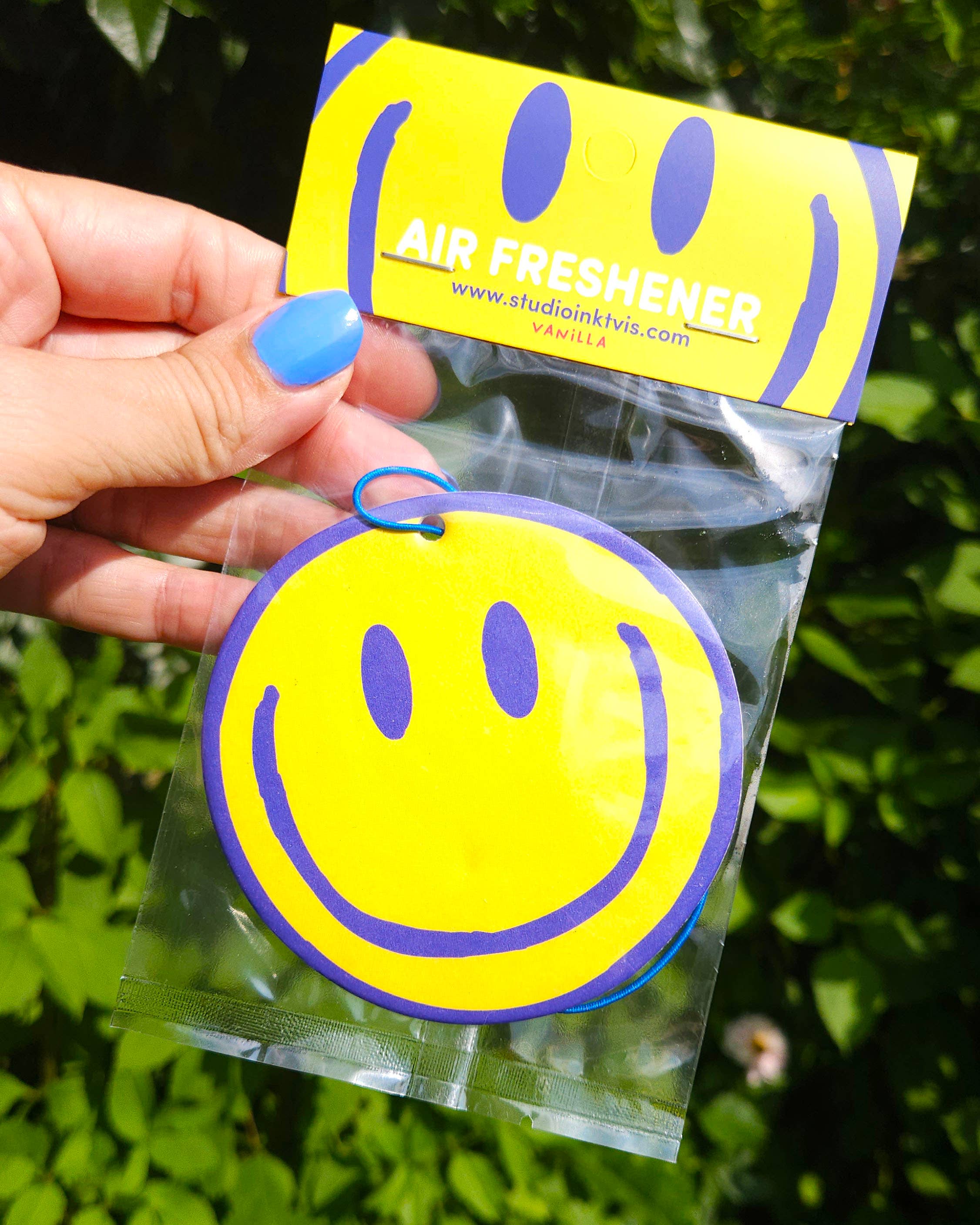 Désodorisant Smiley parfum vanille