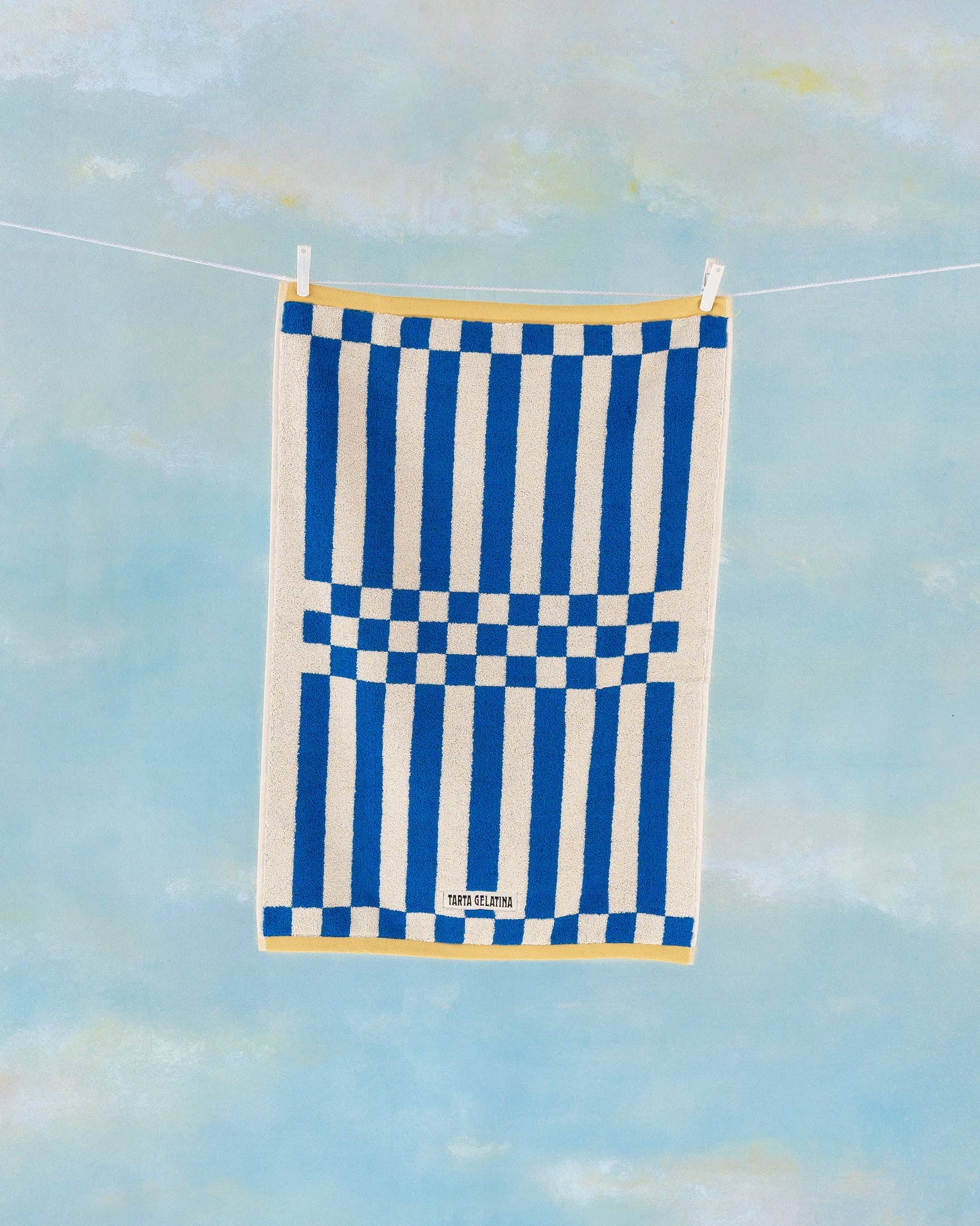 Serviette Clubhouse - bleue: Bleu / Serviette de bain