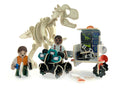 Coffret d'exploration Dino Dig avec dinosaure fossile et labo mobile