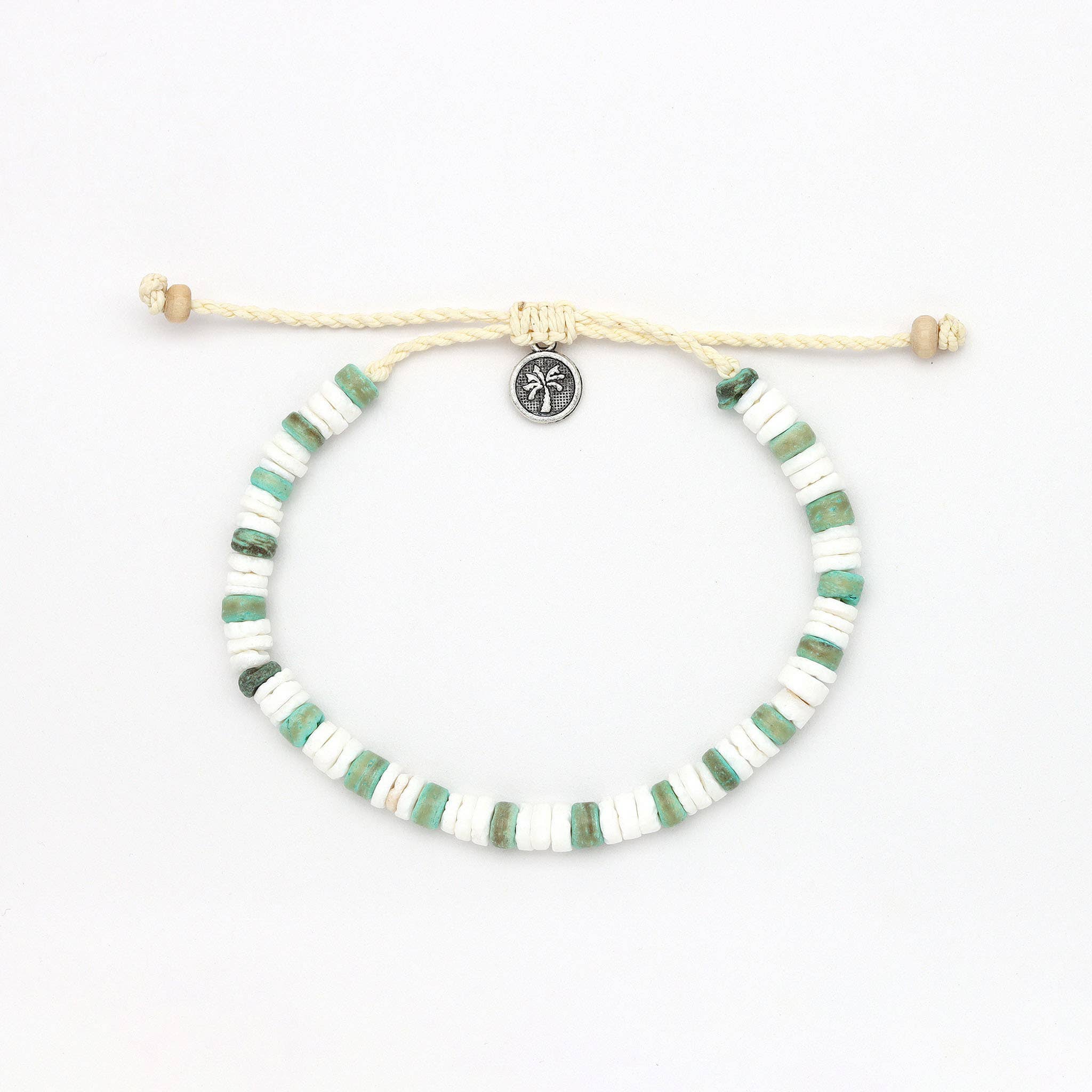 Bracelet à perles naturelles Pai Canyon, bracelet de surf pour hommes