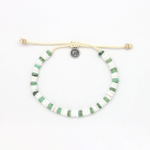 Bracelet à perles naturelles Pai Canyon, bracelet de surf pour hommes