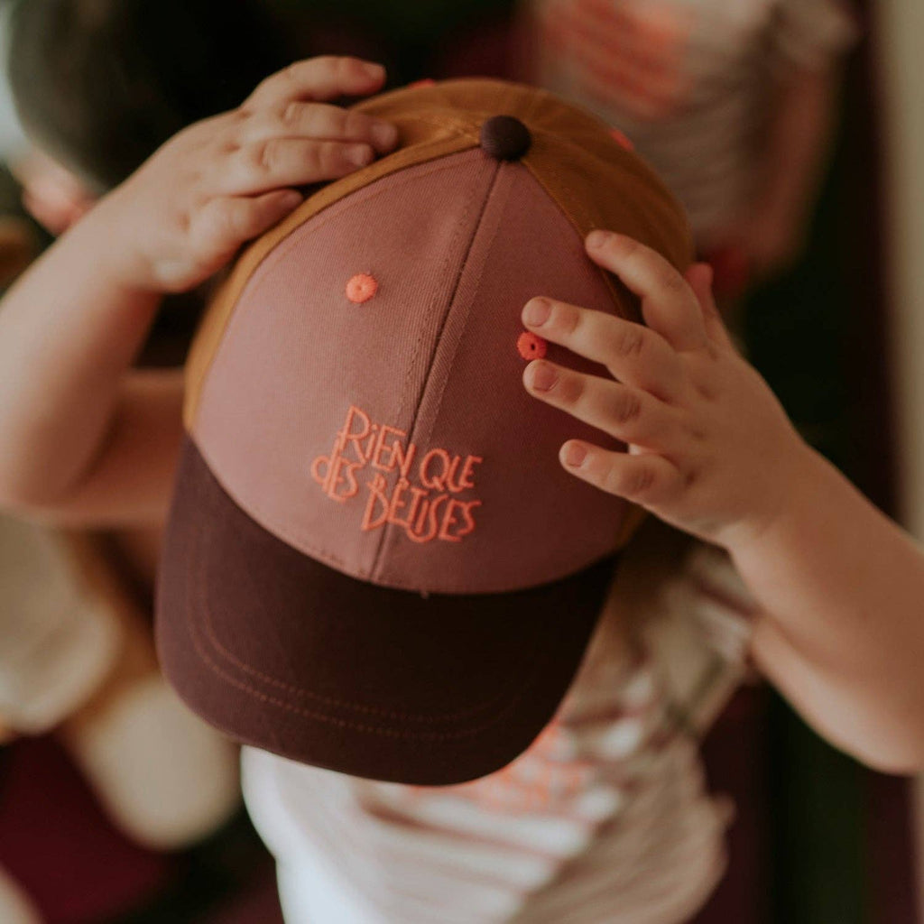 Casquette rose: T2: 7-14 ans
