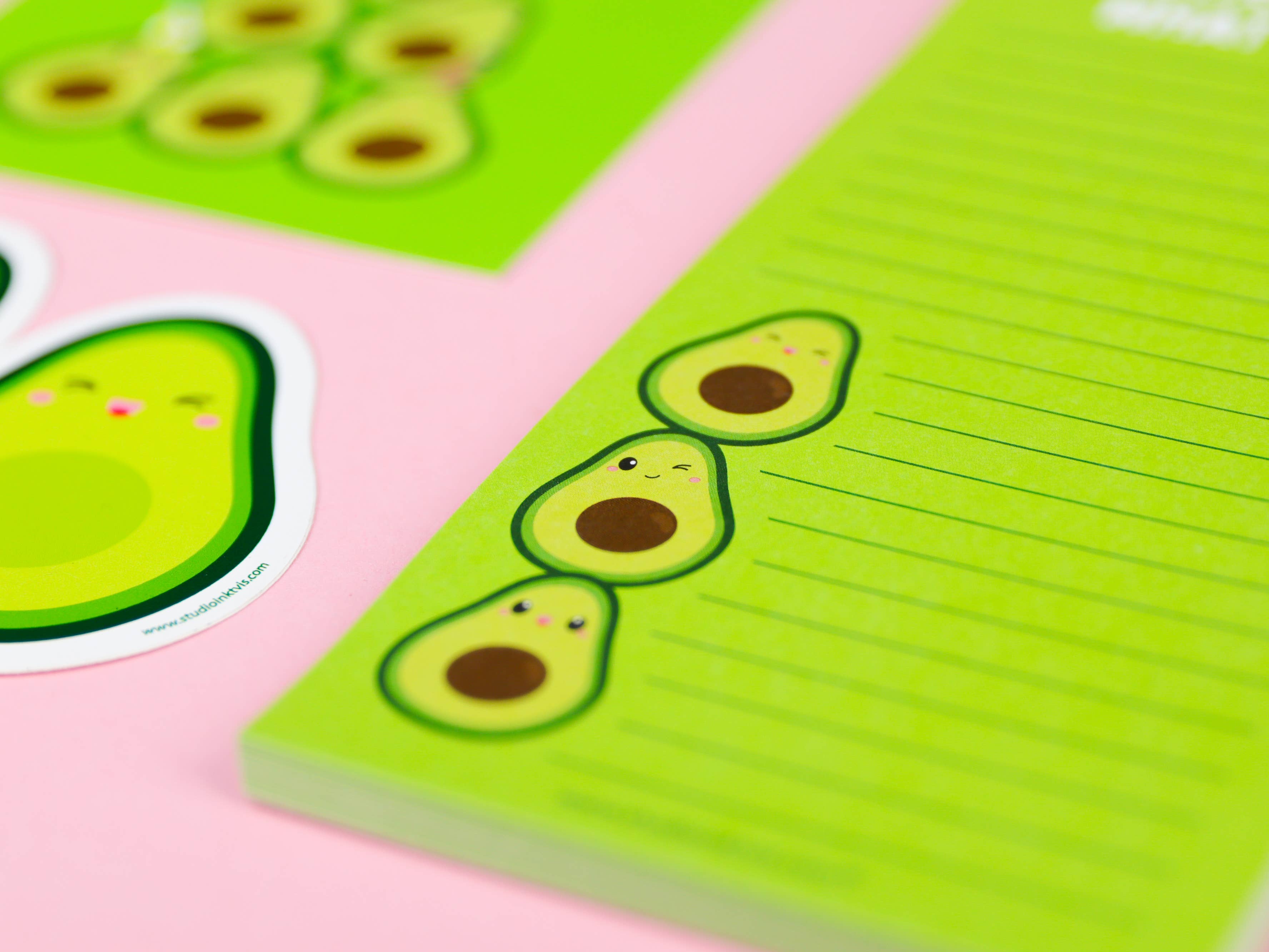 Bloc-notes liste de tâches « Avocado Holy Guacamole what a list! »