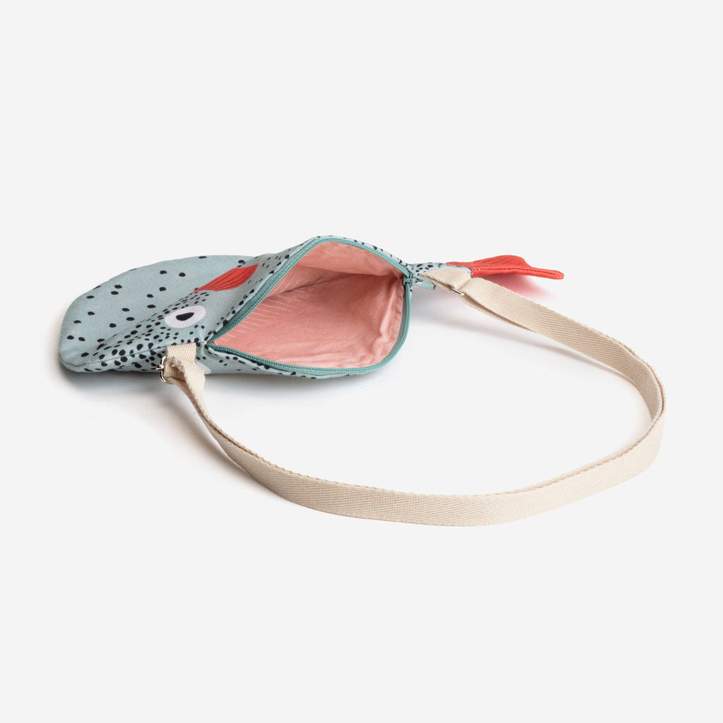 Petit sac bandoulière Pufferfish Aqua