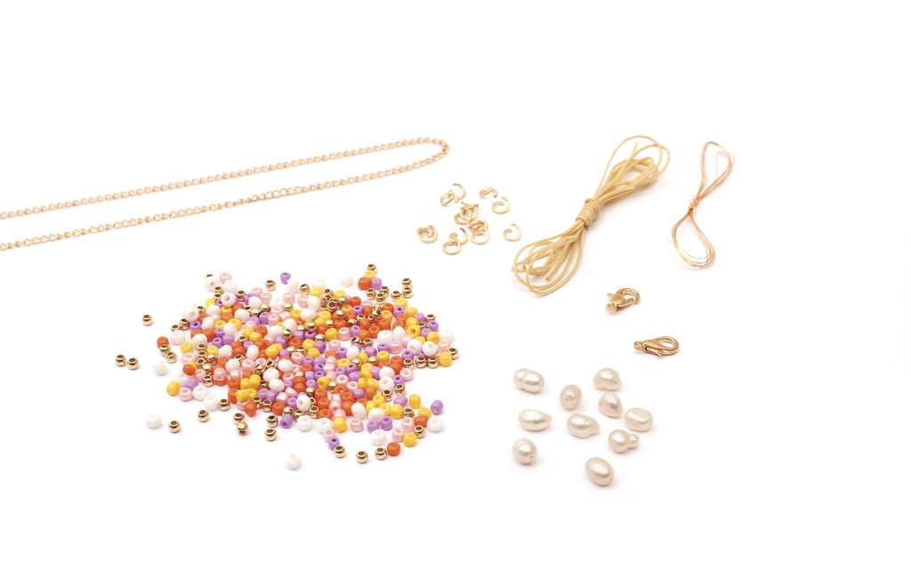 KIT BIJOUX PERLES & NACRE