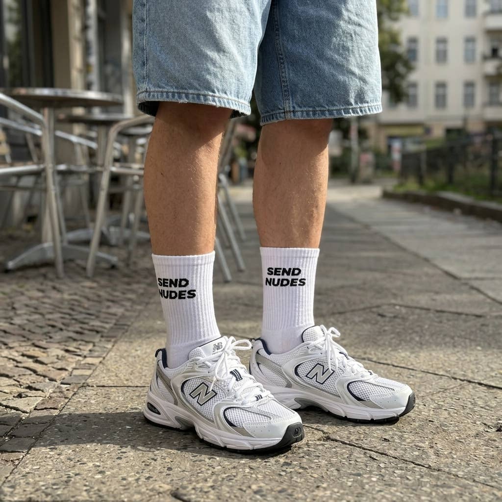 Chaussettes « Envoie des nudes »: 37-43