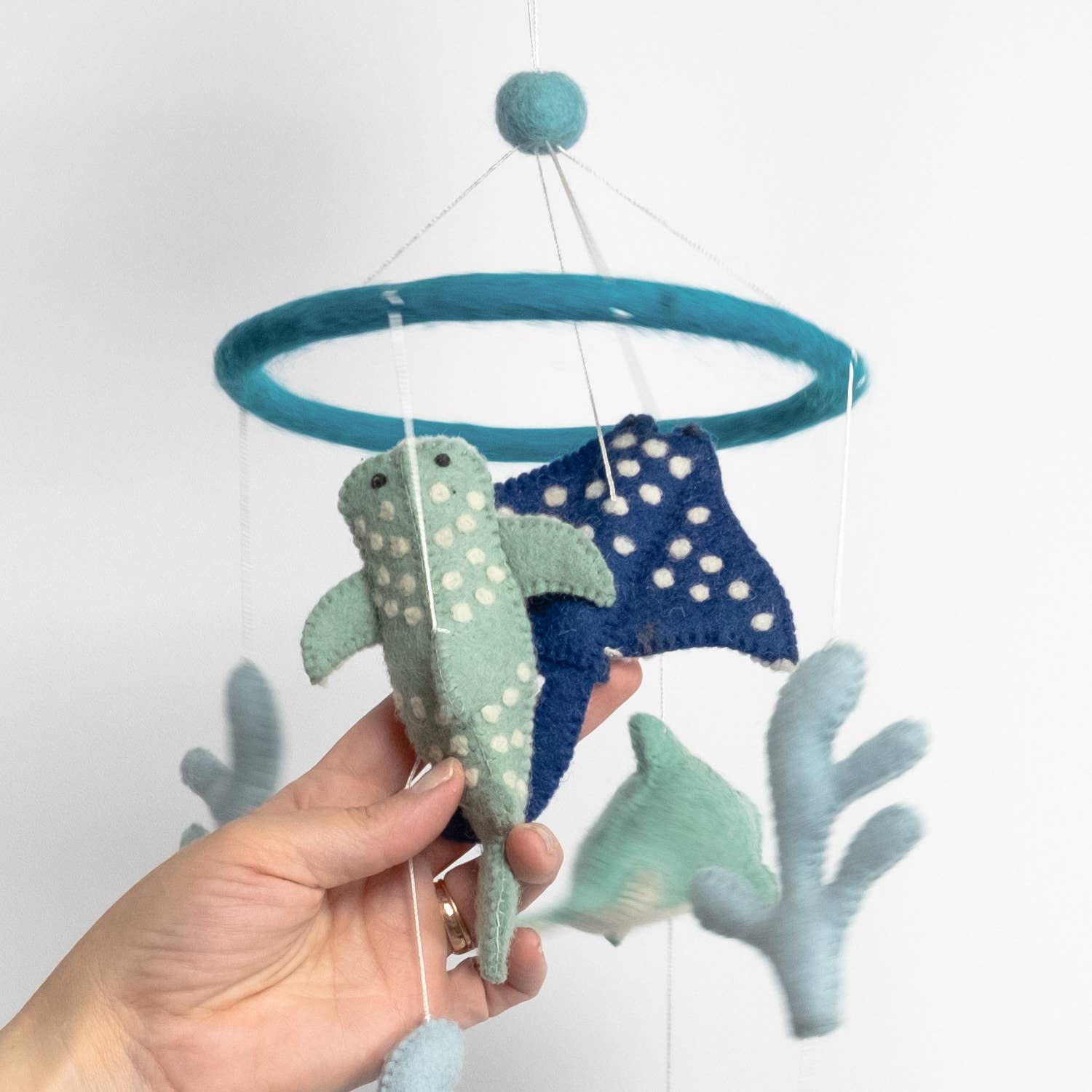 Mobile pour bébé - Décoration de chambre de bébé - Vie marine