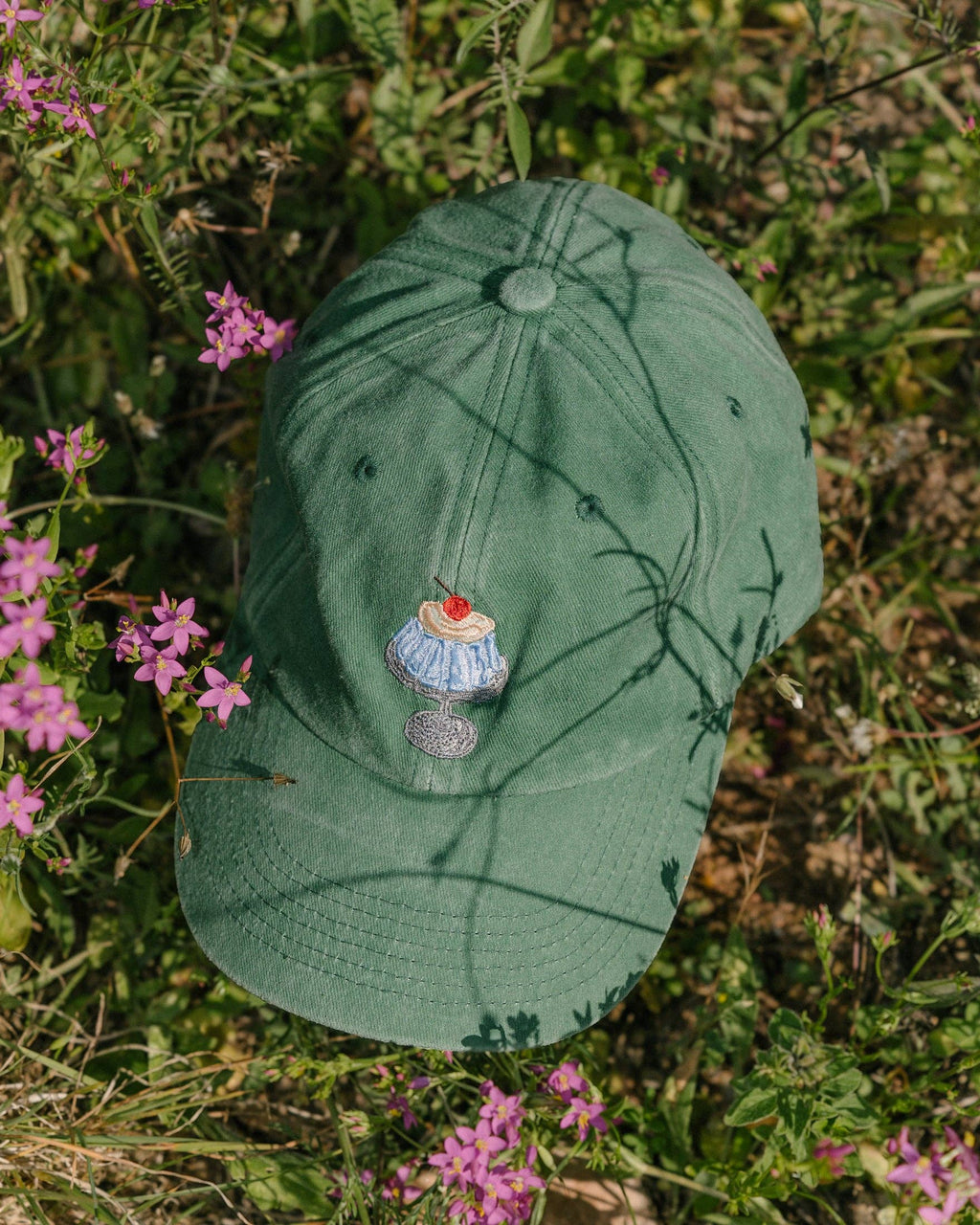 Casquette Cerise sur le gâteau: Washed Green