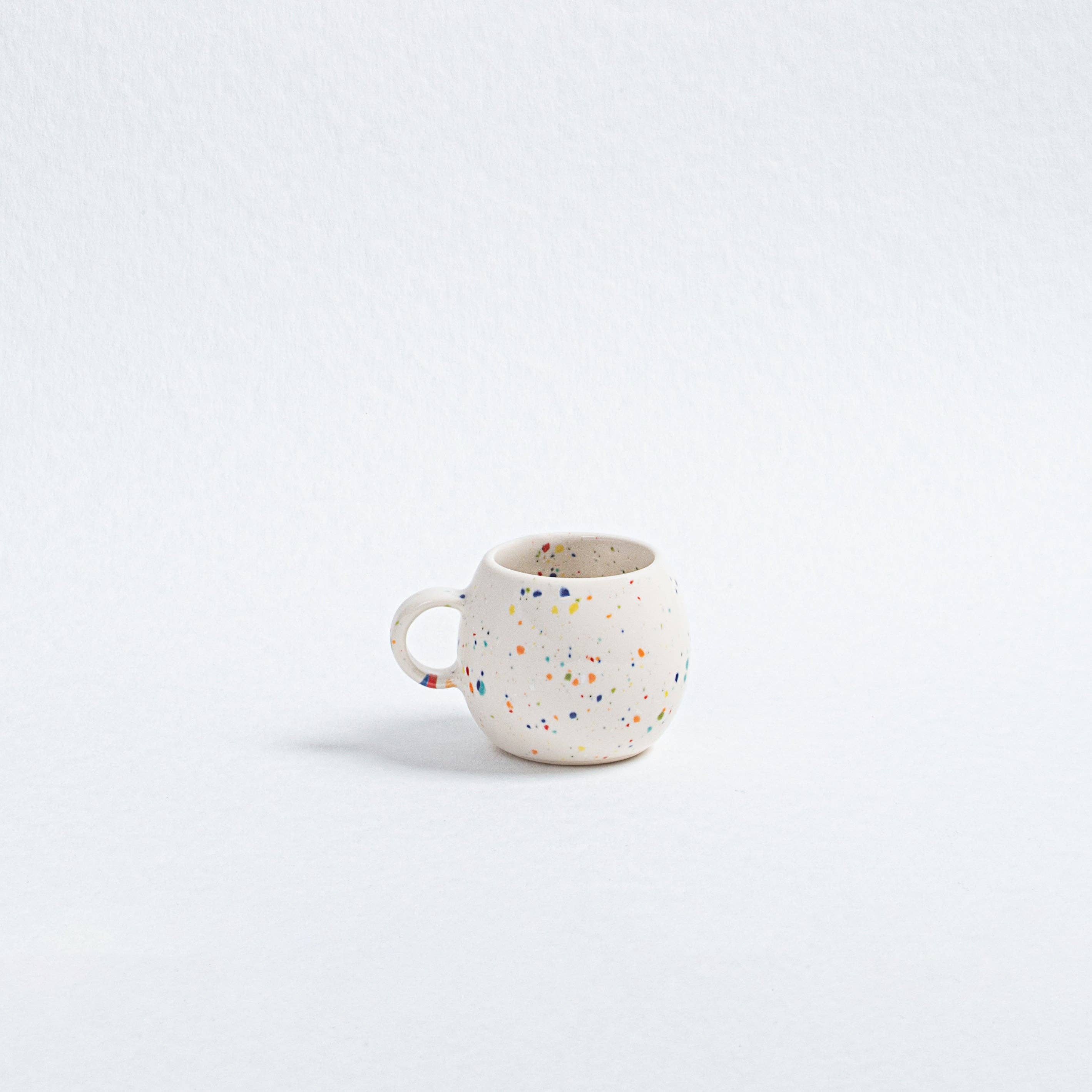 Set de fête New Party : 2 tasses à expresso + 2 mini plateaux: Rose