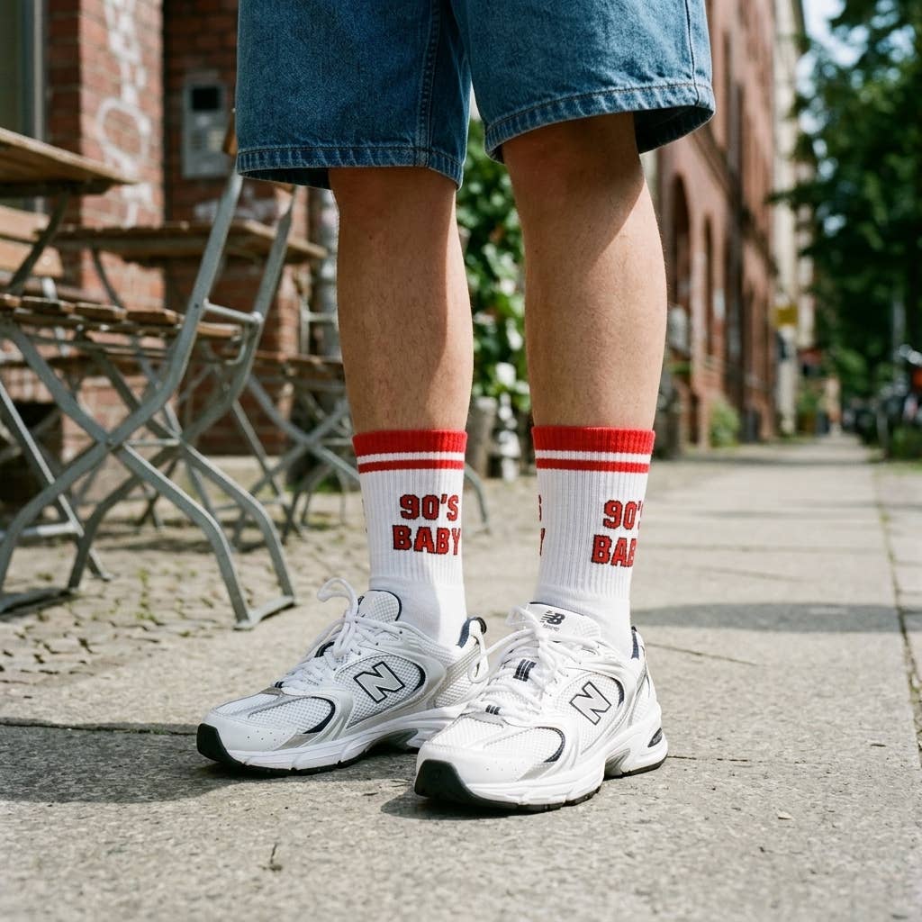 Chaussettes « Né dans les années 90 »: 37-43