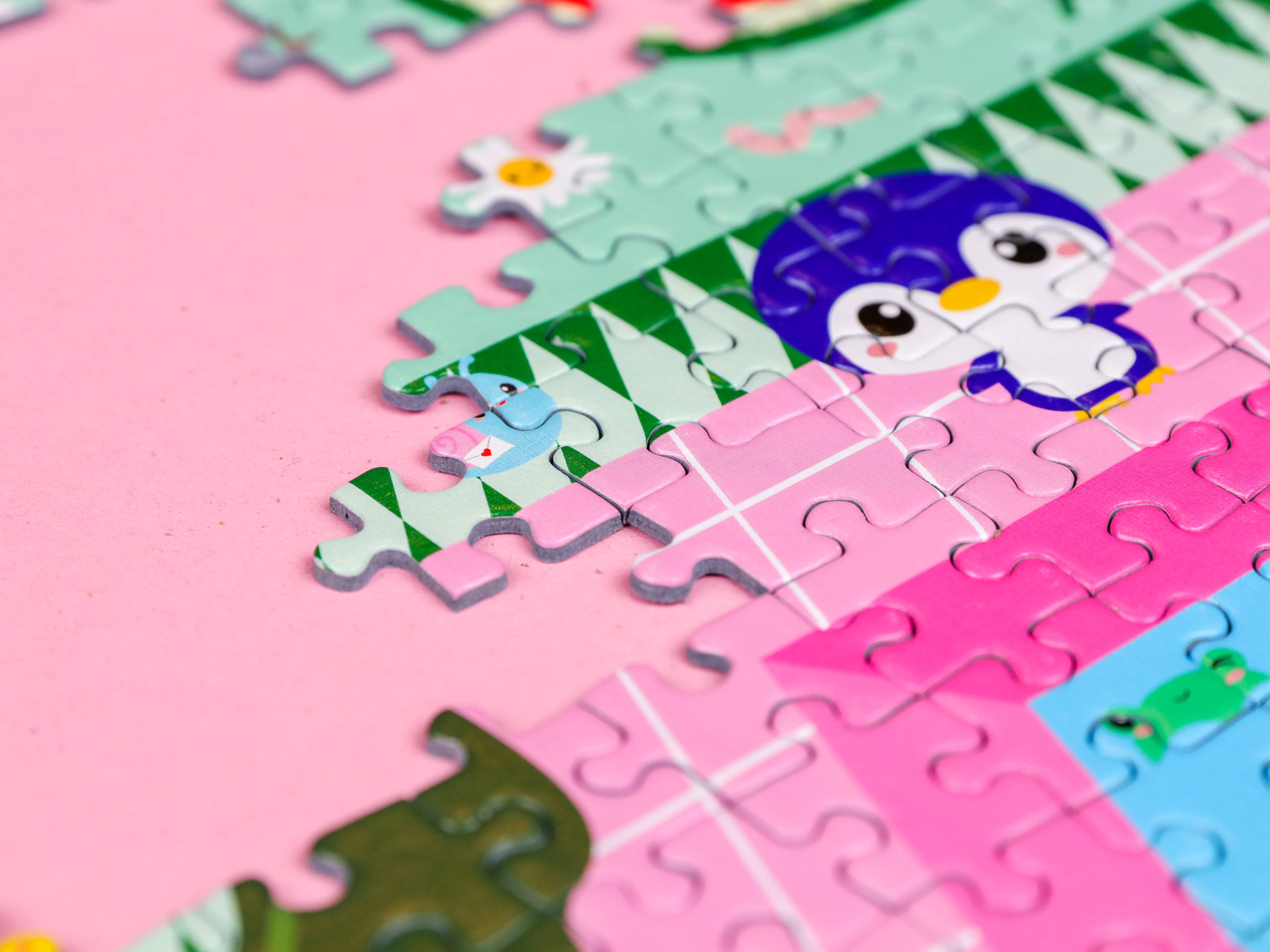 Puzzle 1000 pièces Pink Pool