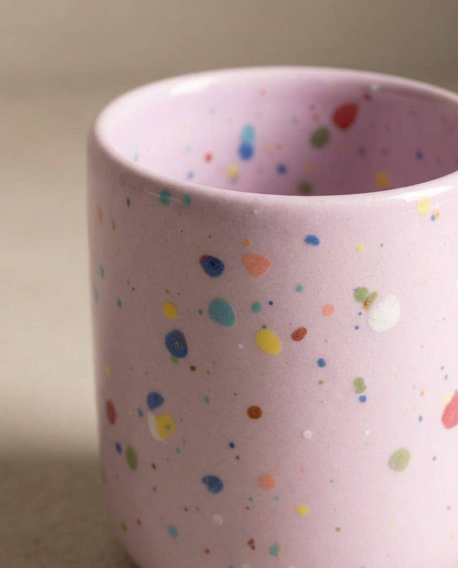 Tasse à expresso / coquetier de la collection Party: Blanc