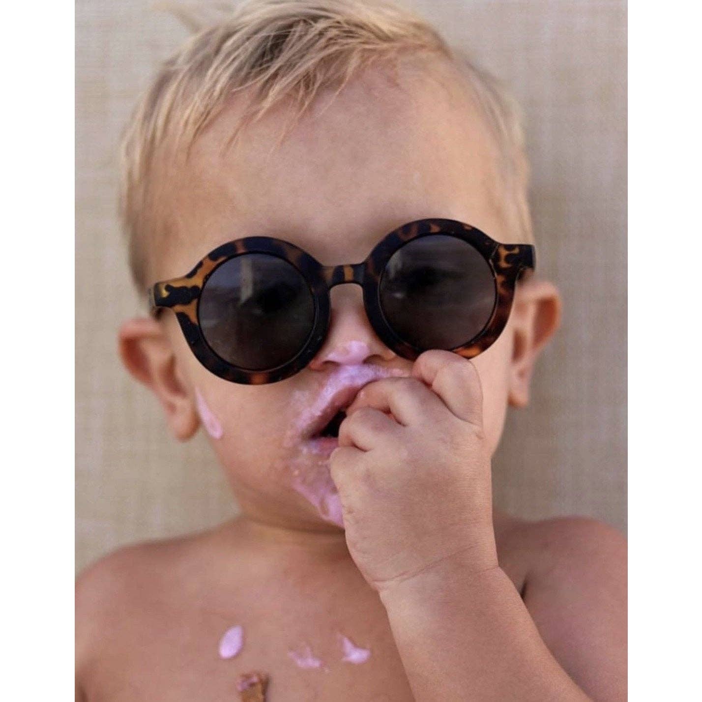 Lunettes de soleil classiques ADULTE Rouge