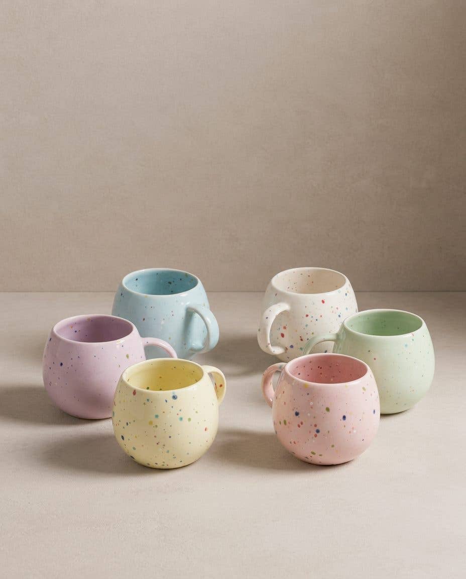 Nouvelle tasse boule Party 250 ml blanche