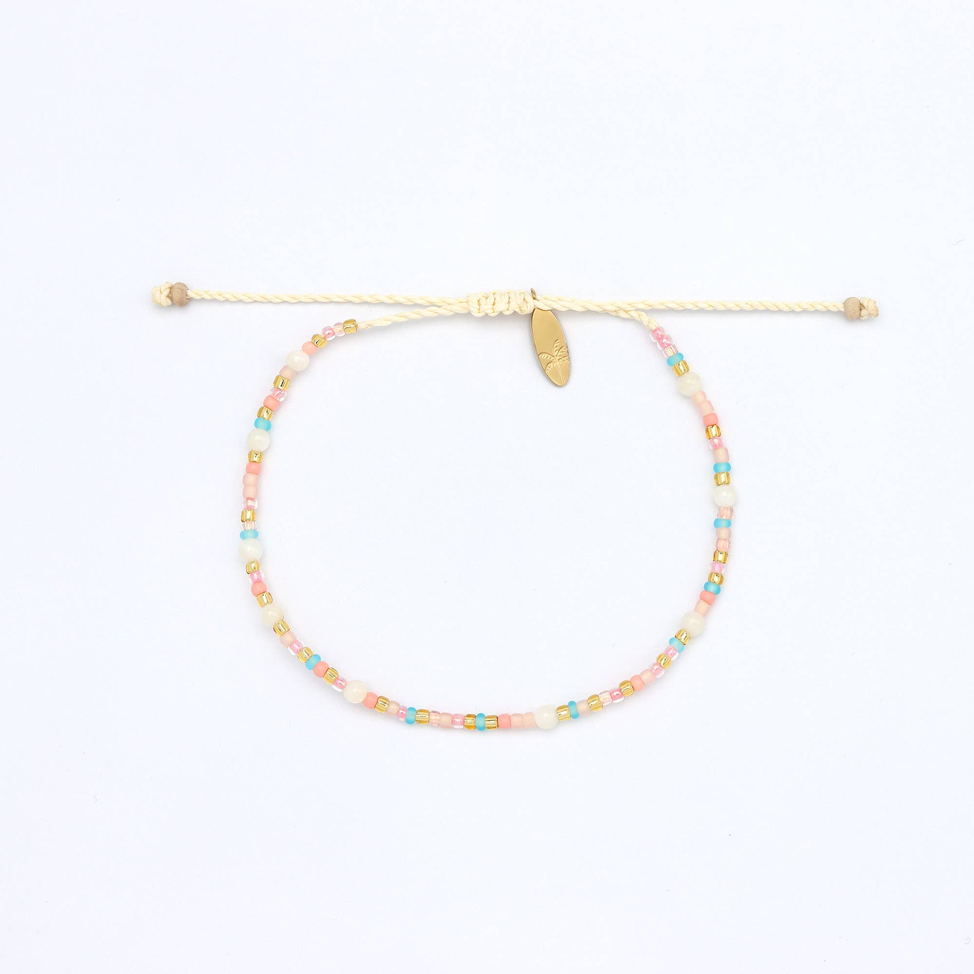 Collection de bracelets en perles colorées « Heure dorée »: Festival