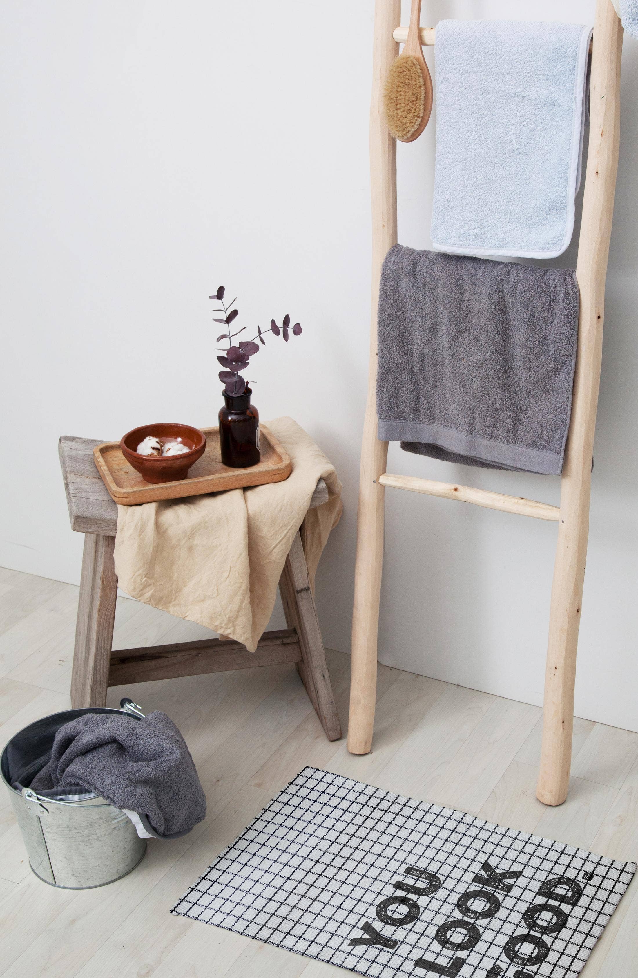 Tapis de bain antidérapant 60x40 Tu as bonne mine