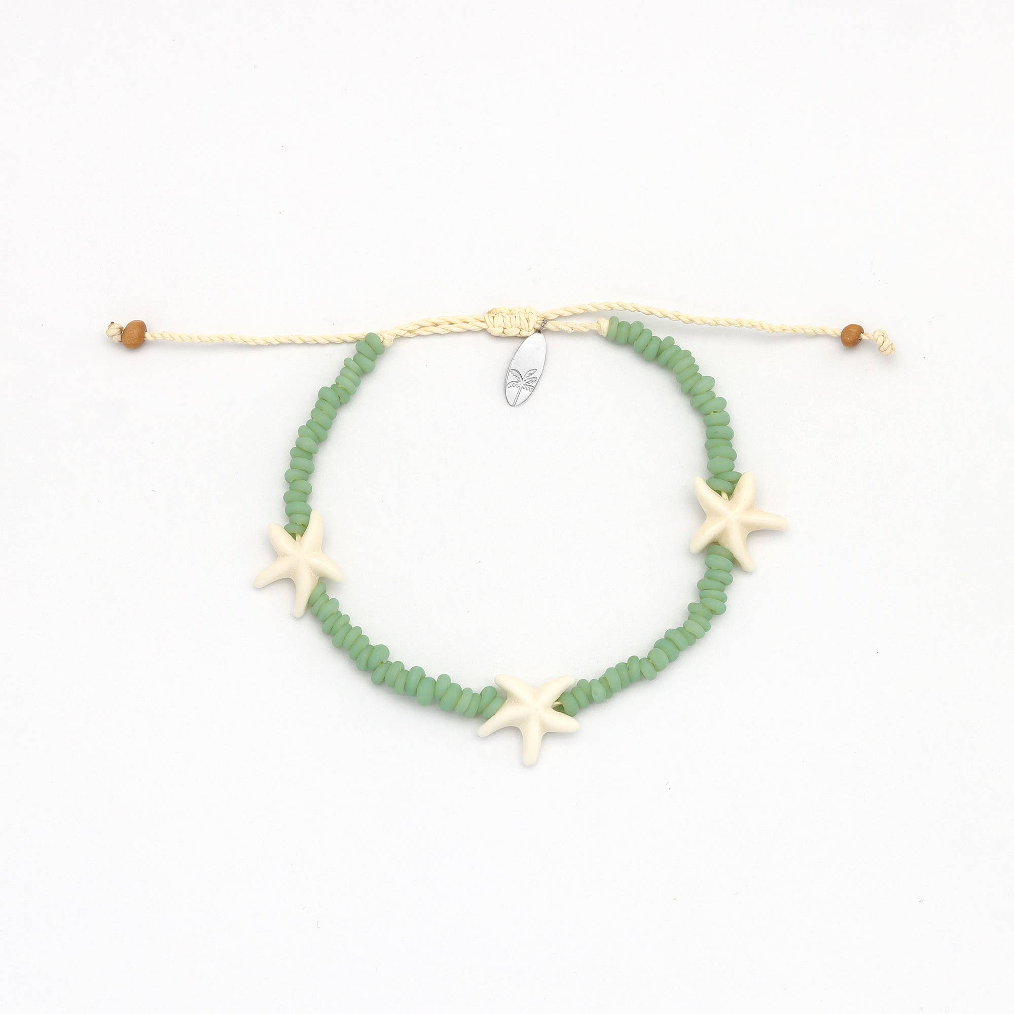 Bracelet étoile de mer Tidepool en perles: Green