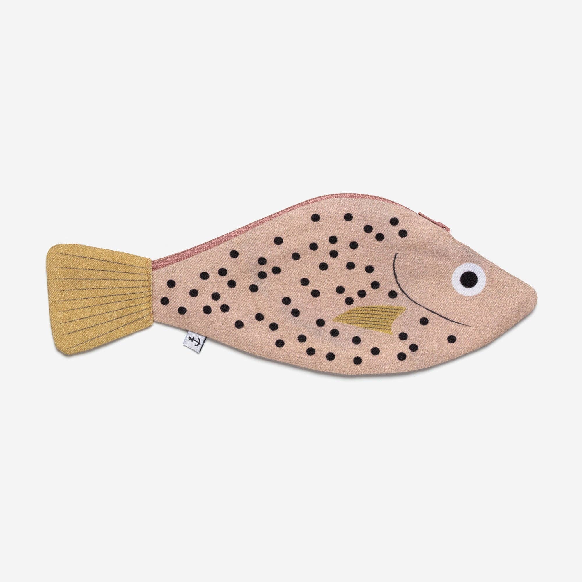 Étui Redfish en coton avec motif poisson rouge